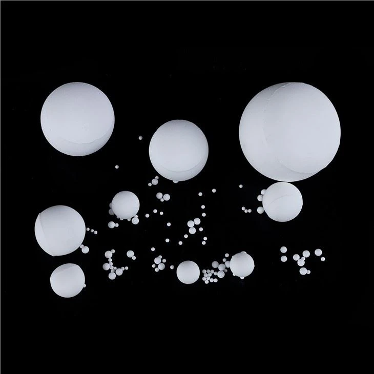 Inert Alumina Ceramic Ball As The Covering And Supporting Materials